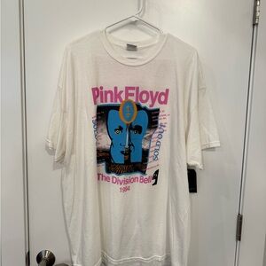 Junk Food Clothing Pink Floyd White Graphic Tee